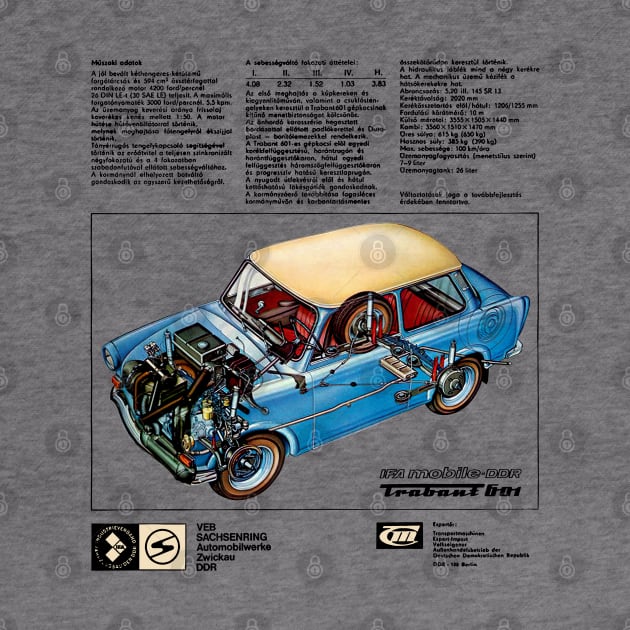 TRABANT 601 - owners handbook by Throwback Motors